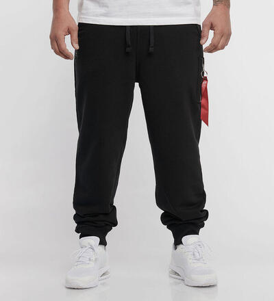 Produktbild fr 'Herren X-Fit Cargo Jogginghose 4-Pockets breite Rippbndchen schwarz'