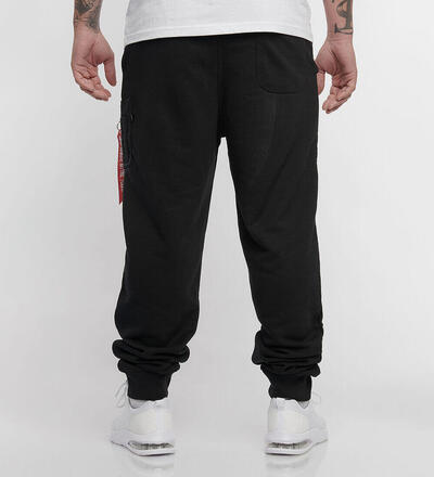 Produktbild fr 'Herren X-Fit Cargo Jogginghose 4-Pockets breite Rippbndchen schwarz'