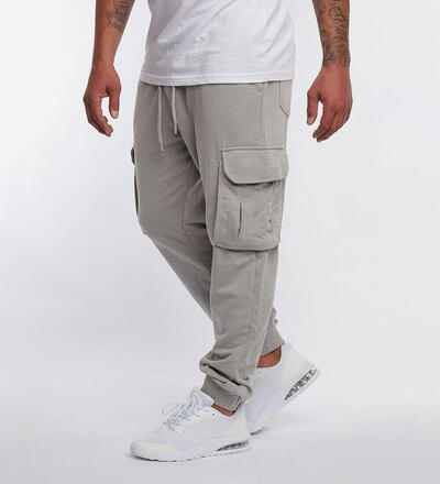 Produktbild fr 'Herren Cargo Sweat Hose 6-Pockets Tunnelzug & Rippblenden'