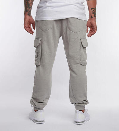 Produktbild fr 'Herren Cargo Sweat Hose 6-Pockets Tunnelzug & Rippblenden'
