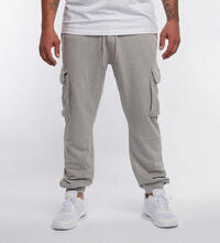 Produktbild fr 'Herren Cargo Sweat Hose 6-Pockets Tunnelzug & Rippblenden'