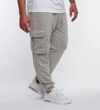 Produktbild fr 'Herren Cargo Sweat Hose 6-Pockets Tunnelzug & Rippblenden'